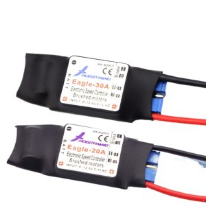 Eagle 20A 30A Brushed ESC BEC for Haoying Eagle Series RC Aircraft Models 2S 3S XT60 3point5mm Banana Plug