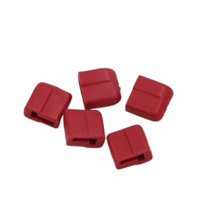 غطاء واقي أحمر للتوصيلات الذكرية T AM1015، عازل ومقاوم للاشتعال، إكسسوارات طراز Amass