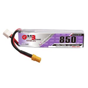 GNB High Energy 850mAh 2S 76V 60C Indoor FPV Drone Lipo Battery HV