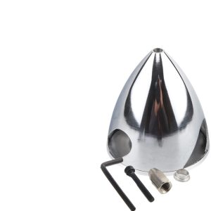 Three Blade Spinner Propeller Cover Aluminum Alloy Fairing 1.5 to 4 Inch for Methanol Gasoline Engine