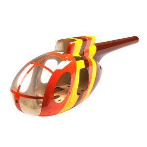 MD-500 Helicopter Fuselage Shell Composite Material for RC Model Aircraft HSB-MD450MG-D