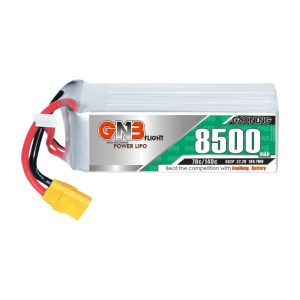 GNB 8500mAh 6S 22.2V 70C Lithium Battery for RC Helicopter Car Drone Model GNB85006S70A