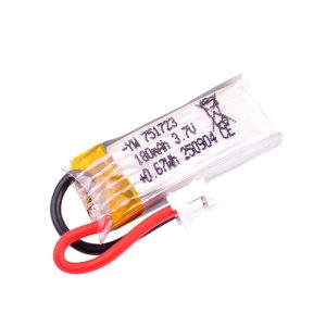 Udi I22 Remote Control Drone Accessory 751723 3.7V 180Mah Lithium Battery with PH2.0 Plug for Model Aircraft