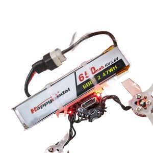 Mobula7 Moblite7 FPV Drone Lithium Battery 1S 650mAh 60C PH2.0 for Crossing Machine Aircraft Model
