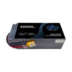 بطارية ليثيوم شبه صلبة سعة 40000 مللي أمبير/ساعة من Xingtuo 6S للطائرات الصناعية ذات التحمل الطويل لأغراض التصوير الجوي
