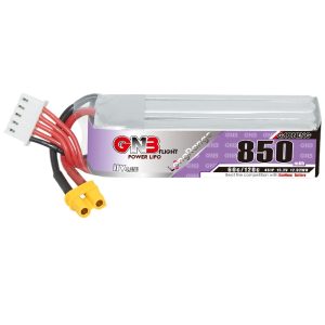 GNB 850mAh 4S 152V 60C HV LiPo Battery for FPV Drone Aircraft Model GAONENG