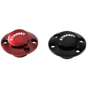 CNC Machined Aluminum Fuel Tank Filler for Gasoline Methanol Model Aircraft External Fuel Parts