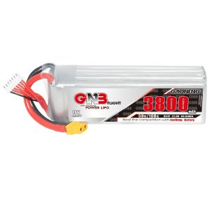Литий-ионный аккумулятор GNB High Energy емкостью 3800 мАч, 6S, 22,8 В, 50°C для FPV-дронов и радиоуправляемых моделей