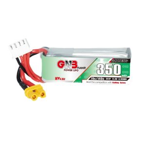 GNB High Energy 350mAh 3S 11 4V 70C HV Lipo Battery for FPV Drone RC Models
