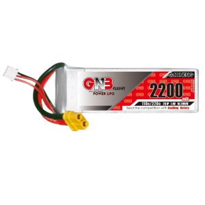 GNB High Energy 2200mAh 2S 7.4V 110C LiPo Battery for FPV Traversing Aircraft Models GAONENG