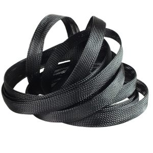 Black Telescopic Braided Tube 8mm 10mm Snakeskin Wire Sleeve for Plant Protection Machine FPV Drone Wiring Storage