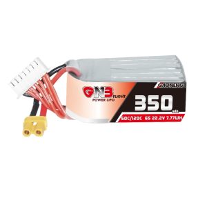 Акумулятор GNB High Energy 350 мА·год 6S 22,2 В 60 C для мікро-дронів FPV з безщітковими двигунами