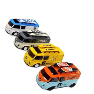 Ldarc V64 Radian Remote Control Car Racing Electric Toy Car Desktop Mini Micro Artificial Rc Model Car