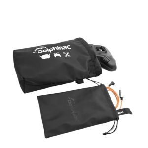 Thickened Drawstring Waterproof Fleece Lined Storage Bag for FPV Drone Remote Control Glasses Accessories