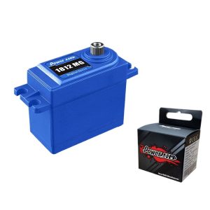 Сервопривод рулевого управления POWER HD 1812MG с металлическими шестернями, влагозащищенный для RC-машин и роботов