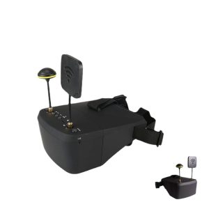 LS 800D Video VR Glasses 58G Receive 40Ch Image Transmission 10Km DVR Recording for FPV Remote Control Drone