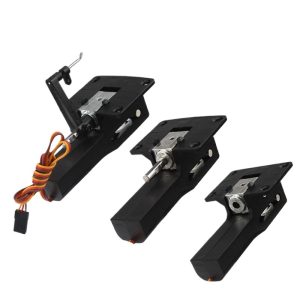 Fixed Wing Worm Type Electronic Retractable Landing Gear 2 18kg RC Jr Universal Plug Metal FPV