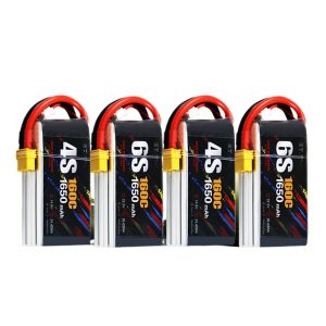 Bet FPV 1650mAh 160C 6S 222V Lithium Battery XT60 for FPV Racing Drone