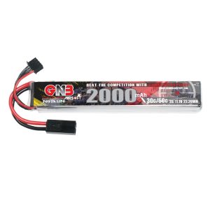 Аккумулятор LiPo GNB High Energy на 2000 мАч, 3S, 11.1 В, 30 C для электрических игрушек и оборудования для тактических игр