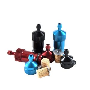 Aircraft Model Aluminum Alloy Oxidation Oil Filter Aviation Aircraft Model Accessories Alloy Copper Core Oil Filter 4.5mm