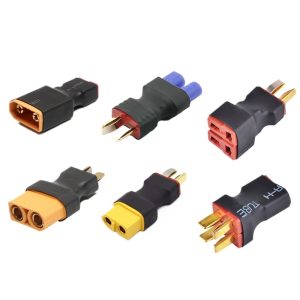 Model Lithium Battery Adapter T Plug to XT60 Male Female Head EC3 EC5 XT30 XT90 TRX Series Parallel Connector