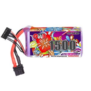 GNB 1500mAh 6S 22.8V 120C High-Voltage FPV Lightweight Lithium Battery for Flying Aircraft Model
