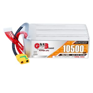 Аккумулятор GNB High Energy на 10500 мАч, 6S, 22,8 В, 70 C для вертолетов и сельскохозяйственных дронов
