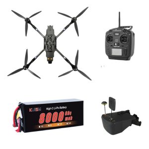 15 Inch 5 Piece FPV Racing Drone with 5.8G 3W Video Transmission ELRS915 Carbon Fiber Body RTF Kit