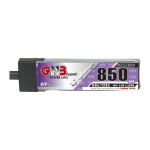 GNB 850mAh 1S 3.8V 60C HV LiPo Battery A30 Connector for Indoor FPV Drones