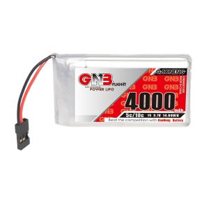GNB 4000mAh 1S 3.7V 5C LiPo Receiver Battery for RC Remote Control GAONENG