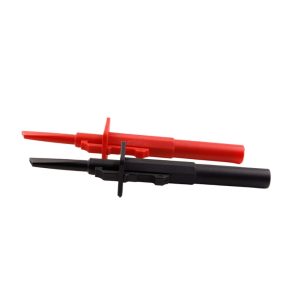 Voll isolierter professioneller Schnelltest-Haken mit 4-mm-Bananenstecker – universelle Testsonde für Multimeter, Artikel-Nr. 20.170
