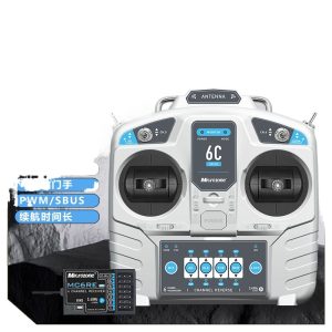 Mike MC6Cmini 6 Channel RC Transmitter Receiver for Fixed Wing Car Boat Multi-rotor Drone