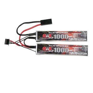 LiPo-акумулятор GNB High Energy 1000 мА·год 3S 11,1 В 30C для радіокерованих іграшок та електронних пістолетів CS