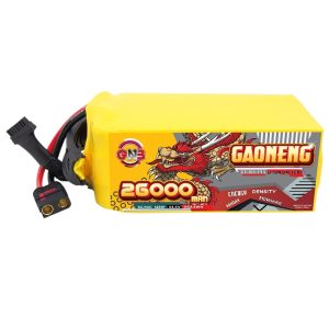 GNB High Energy 26000mAh 12S 44.4V 5C Lithium Battery for Long Distance FPV UAV Surveying Mapping Patrol