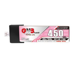 GNB High Energy 450mAh 1S 3 8V 80C HV GNB27 Lithium Battery for TinyHawkSII Indoor Coreless Drone