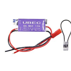 UBEC Model Aircraft Voltage Stabilizing Step Down Module 4A 6A 8A Receiver Power Supply External Steering Gear ESC Power Supply for 4-6S