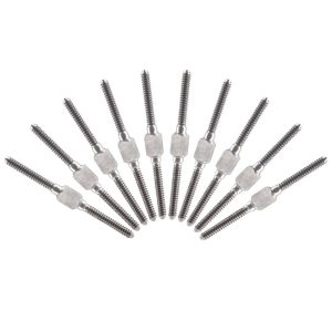 Model Aircraft Remote Control Fixed Wing Aircraft Stainless Steel Push Pull Rod 5Pcs Pack Servo Push Pull Rod