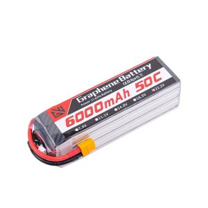 Gwrc Aircraft Model Battery 6000Mah 50C 2S 3S 4S 6S 7.4V 11.1V 14.8V 22.2V