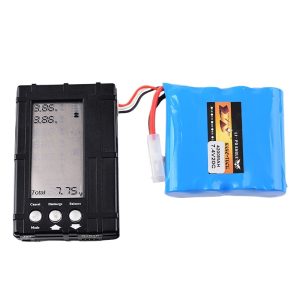 74V 4200mAh 18650 Cylindrical Lithium Battery Pack for HJ806B 809 RC Boat