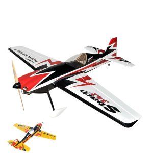 55 Inch Light Wood Fixed Wing Model Aircraft 1400mm Wingspan Sbach342 RC Model Aeroplane 3D Aerobatic Plane
