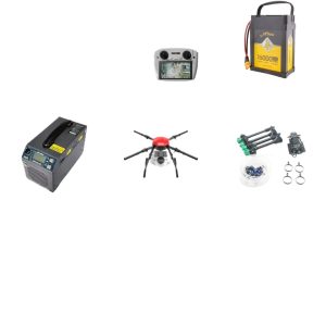 CAAC Category 4 EFT E410P Plant Protection Drone 10L Complete Set Hobbywing X8 Power