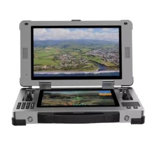 Jmrrc G21 Bodenstation für Drohnen mit doppeltem Bildschirm – individuelle Bedienelemente und kapazitives Touch-Display