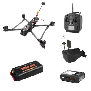 8inch FPV Drone Model Aircraft 6 Piece Set 2kg Load Capacity 58g 3W Image Transmission ELRS915 Wind Resistance Level 7