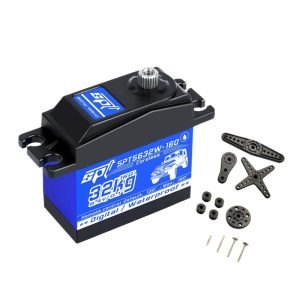 Сервопривод SPT5632W-160 с высоким крутящим моментом, водонепроницаемый – 32 кгс·см, для RC-транспорта масштаба 1/8