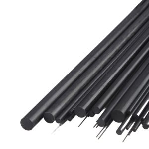 Solid Carbon Fiber Rod Round Multi Specification 05mm to 12mm for Model Aircraft Reinforcement Rod