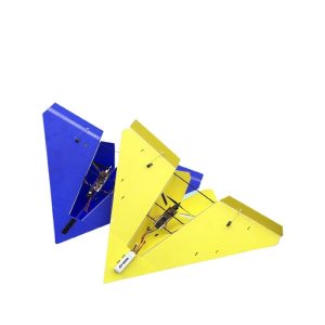 Remote Control Model Aircraft Fixed Wing KT Board Paper Delta Wing Electric Aircraft 1m Wingspan DIY Glider PNP