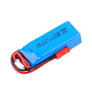 Lithium Battery 7.4V 700mAh 20C JST for Rc Drift Rear Drive HGV2 HGD2 K989 1/28 Electric Mosquito Car
