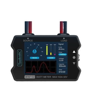 ToolkitRC WM150 Power Meter Real-time Current Voltage 50V 150A High Precision Tester