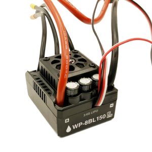 Haoying Cool Run WP8BL150 G2 150A 6S Waterproof Brushless Electric Speed Controller for 1 8 RC Car Truck