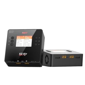 ISDT K2Air Smart Charger Dual Mode Dual Channel DC500W x2 UBS Interface Supports 1-6S Lipo Battery